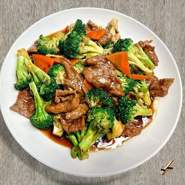 Beef with Broccoli 西兰花牛.