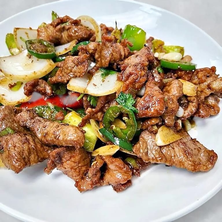 Delicious Cumin Beef Dish