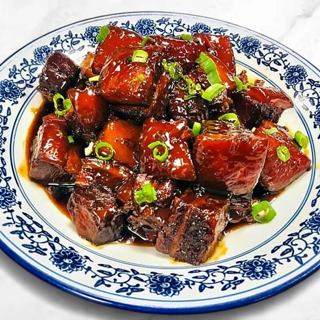 Braised Pork Belly 特色红烧肉.