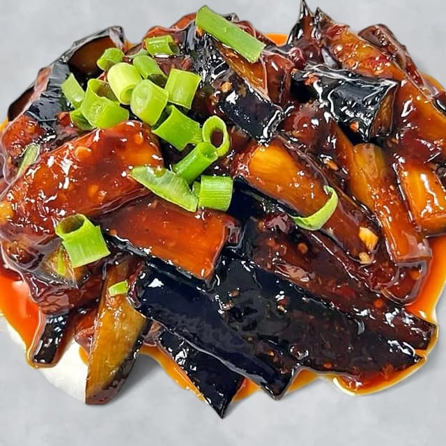 Eggplant with Garlic Sauce 鱼香茄子.
