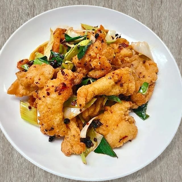 Double Cooked Fish Fillet 回锅鱼片.