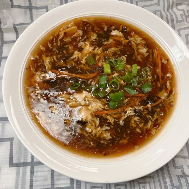 Hot and Sour Soup Small.