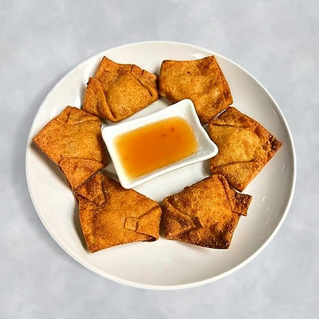 Crab Rangoon 蟹角 (6个).
