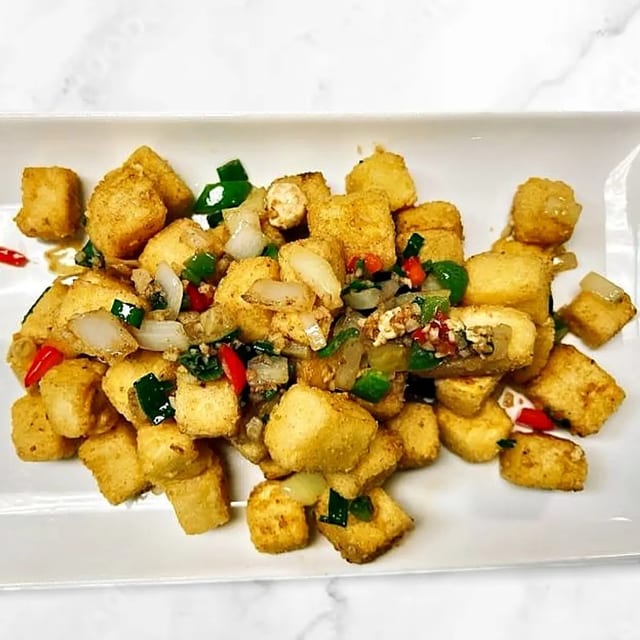 Salted Crispy Tofu 盐酥豆腐.