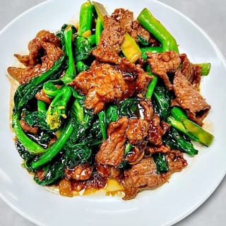 Beef with Chinese Broccoli 唐芥兰牛