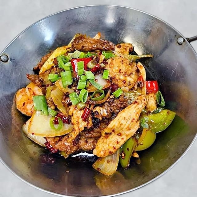 Meat Lovers Dry Pot麻辣香锅.