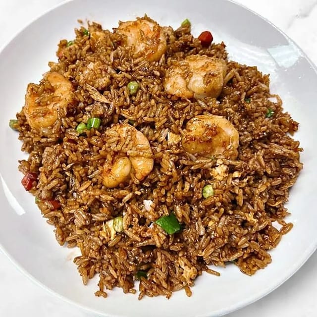 Shrimp Fried Rice 虾炒饭.