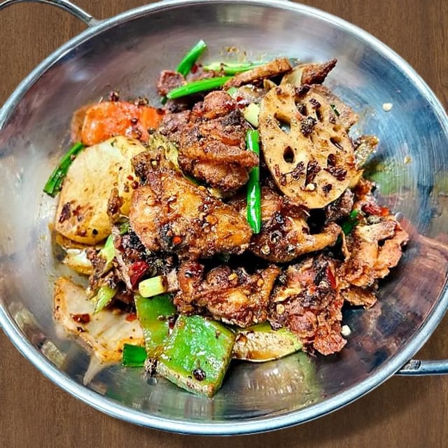 Dry Pot Cage-Free Chicken 干锅走地鸡.