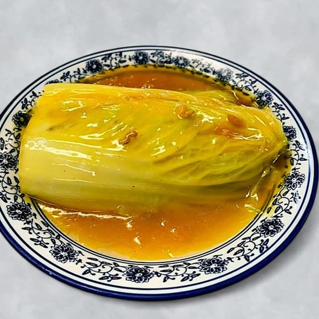 Napa Cabbage with Dry Shrimp 金钩娃娃菜.