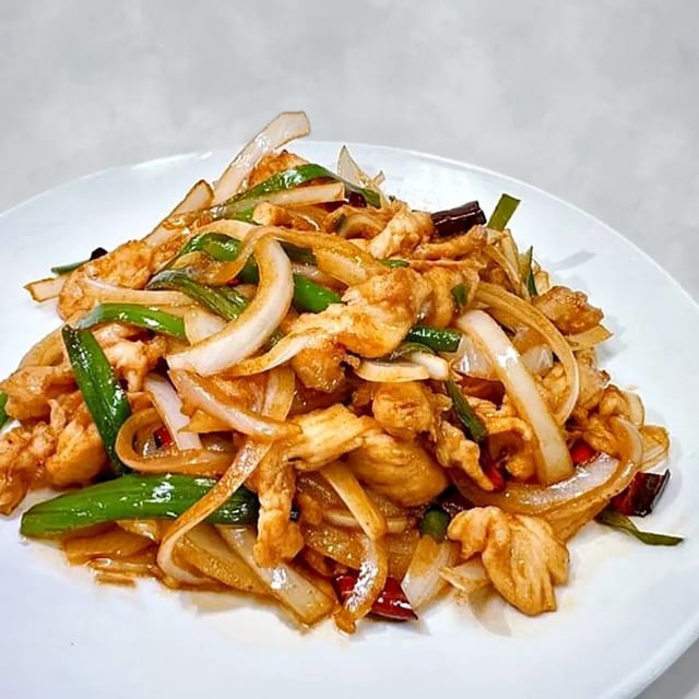 Mongolian Chicken 蒙古鸡.