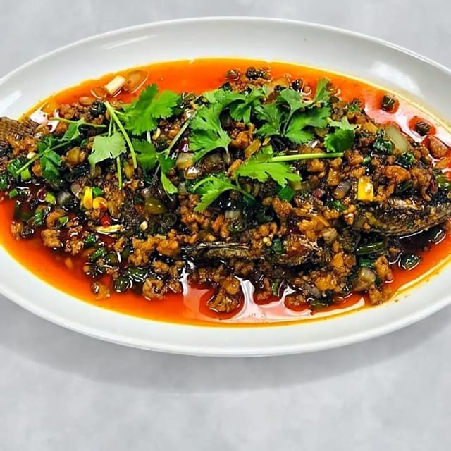 Fried Whole Fish 干烧鱼.