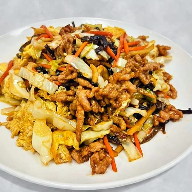 Moo Shu Pork 木须肉.