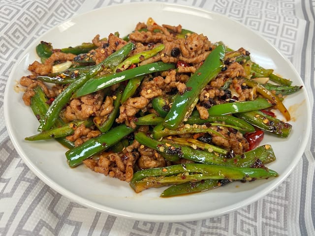 Chef Special Stir Fried Pork 外婆小炒 炒.
