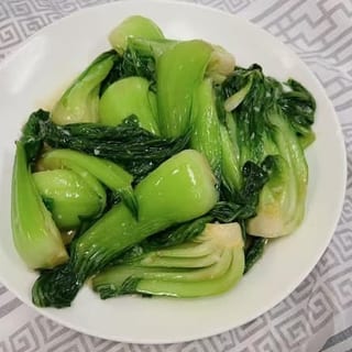 Bok Choy With Garlic 蒜炒青江菜Lunch Special